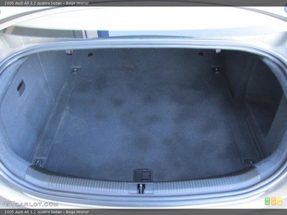 Beige Interior Trunk for the 2005 Audi A6 3.2 quattro Sedan #88056992