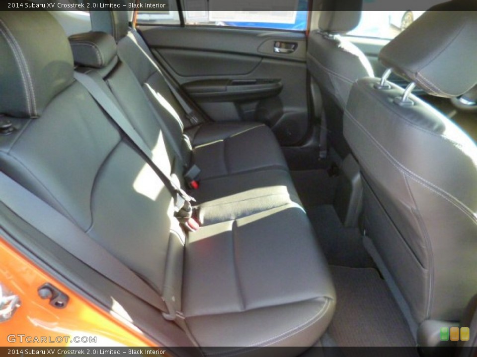 Black Interior Rear Seat for the 2014 Subaru XV Crosstrek 2.0i Limited #88064535