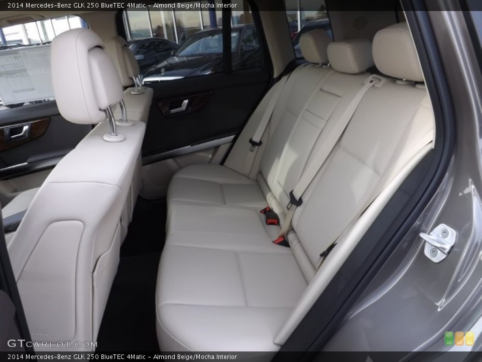 Almond Beige/Mocha Interior Rear Seat for the 2014 Mercedes-Benz GLK 250 BlueTEC 4Matic #88066195