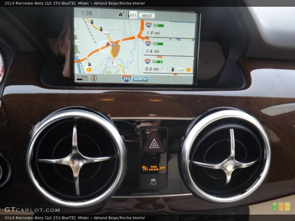 Almond Beige/Mocha Interior Navigation for the 2014 Mercedes-Benz GLK 250 BlueTEC 4Matic #88066269