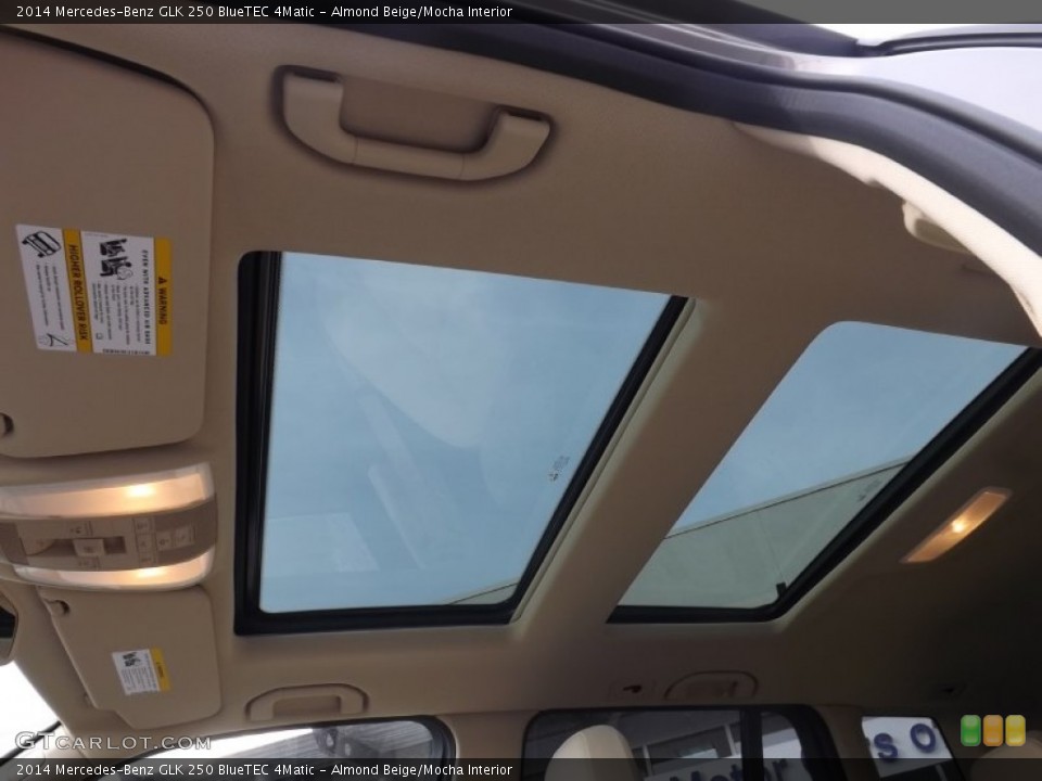 Almond Beige/Mocha Interior Sunroof for the 2014 Mercedes-Benz GLK 250 BlueTEC 4Matic #88066309