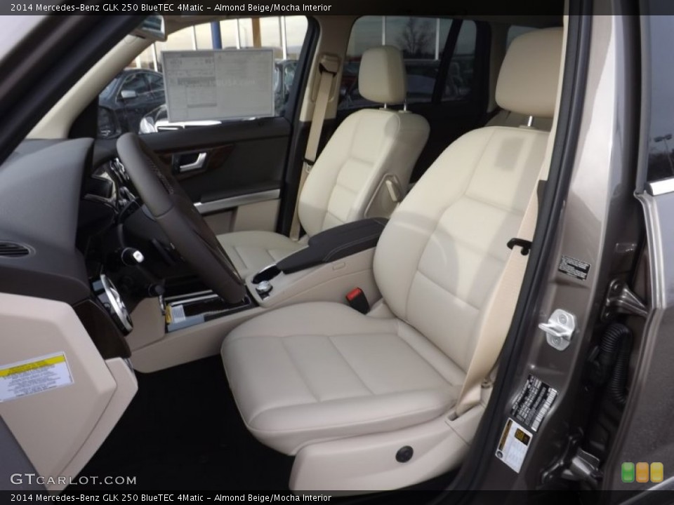 Almond Beige/Mocha Interior Front Seat for the 2014 Mercedes-Benz GLK 250 BlueTEC 4Matic #88066341