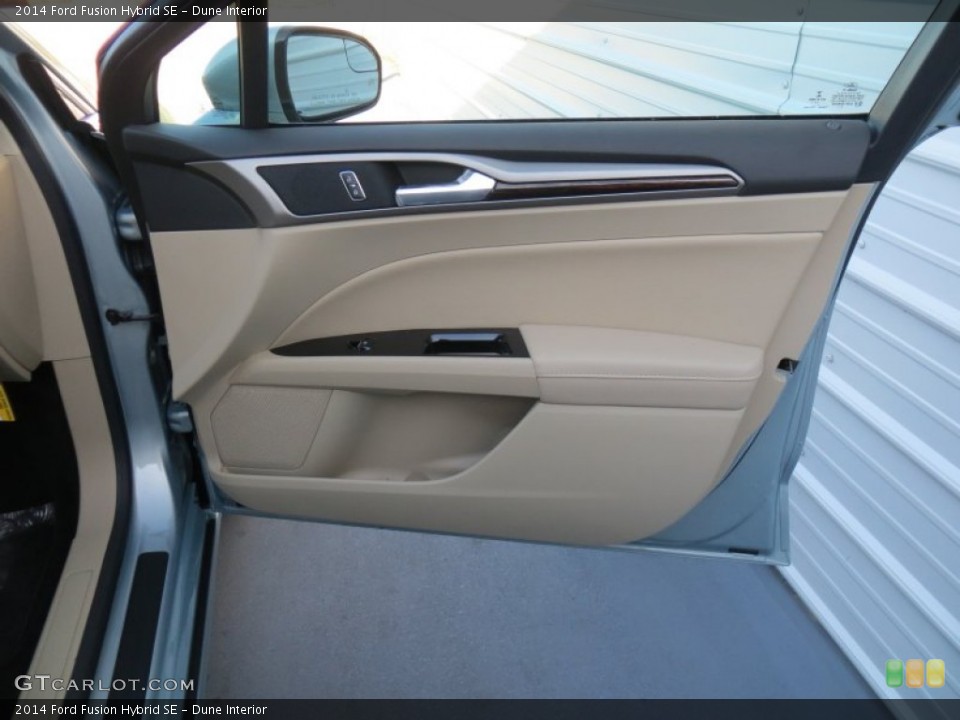 Dune Interior Door Panel for the 2014 Ford Fusion Hybrid SE #88070715