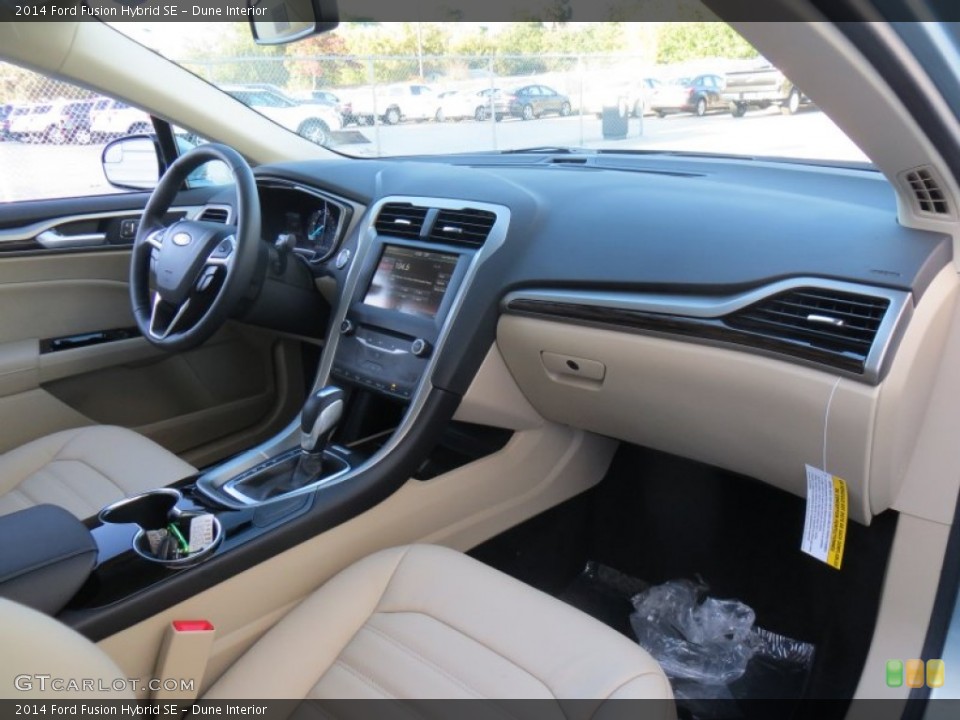 Dune Interior Dashboard for the 2014 Ford Fusion Hybrid SE #88070739