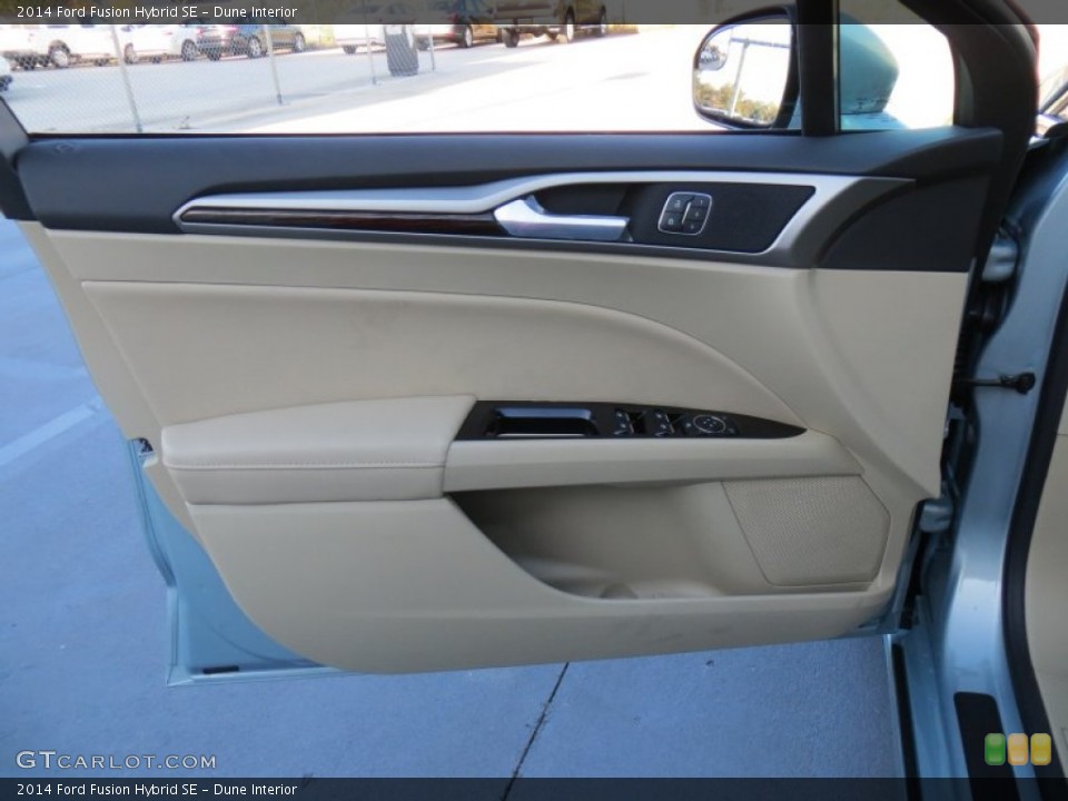 Dune Interior Door Panel for the 2014 Ford Fusion Hybrid SE #88070865