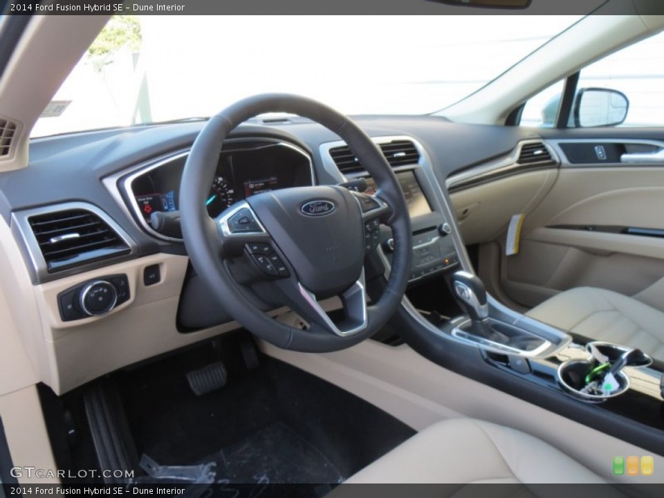 Dune Interior Photo for the 2014 Ford Fusion Hybrid SE #88070913