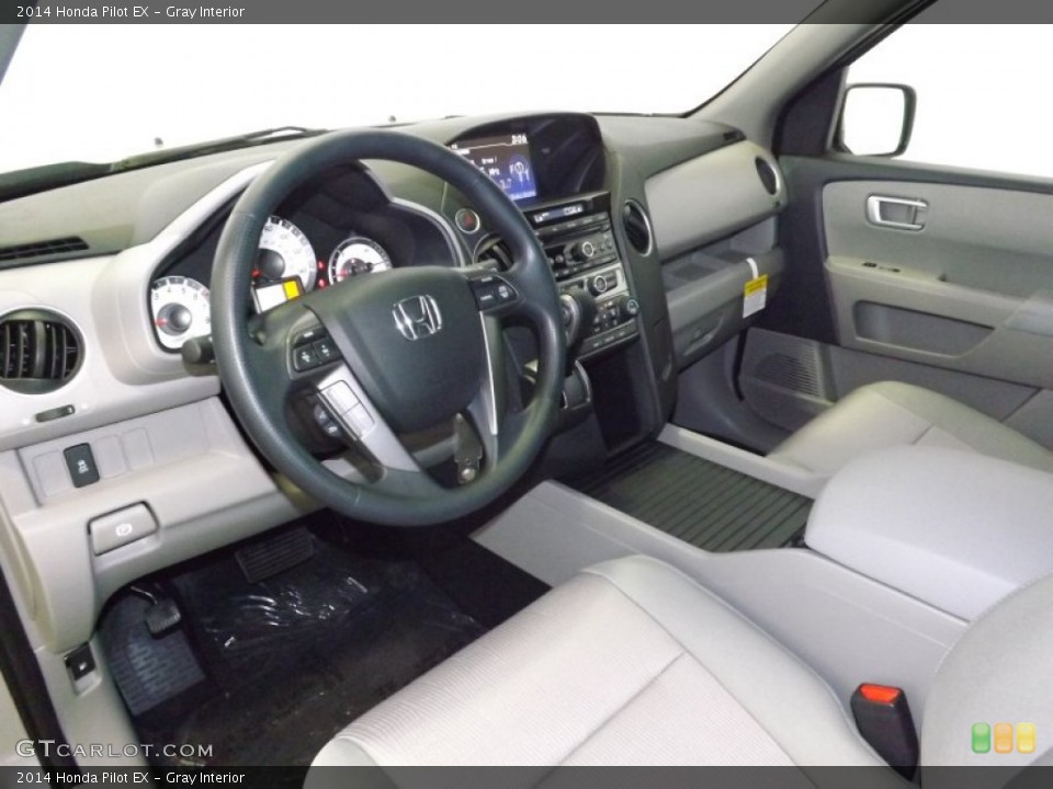 Gray Interior Prime Interior for the 2014 Honda Pilot EX #88073301
