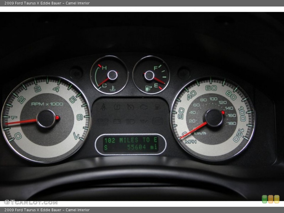 Camel Interior Gauges for the 2009 Ford Taurus X Eddie Bauer #88076772