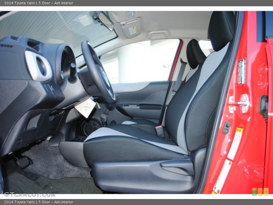 Ash Interior Front Seat for the 2014 Toyota Yaris L 5 Door #88078245