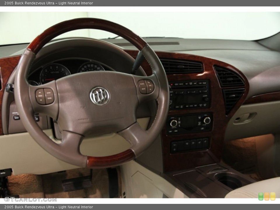 Light Neutral Interior Steering Wheel for the 2005 Buick Rendezvous Ultra #88078377