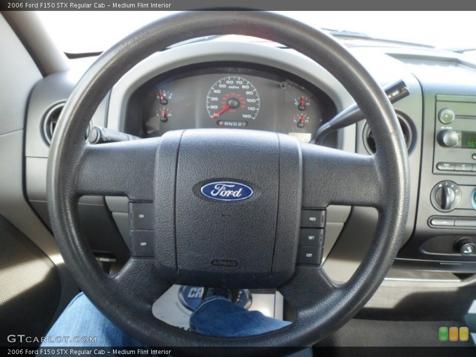 Medium Flint Interior Steering Wheel for the 2006 Ford F150 STX Regular Cab #88080420