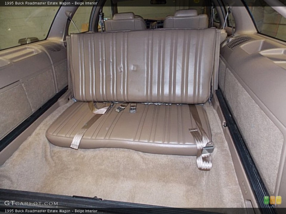Beige Interior Rear Seat for the 1995 Buick Roadmaster Estate Wagon #88083978