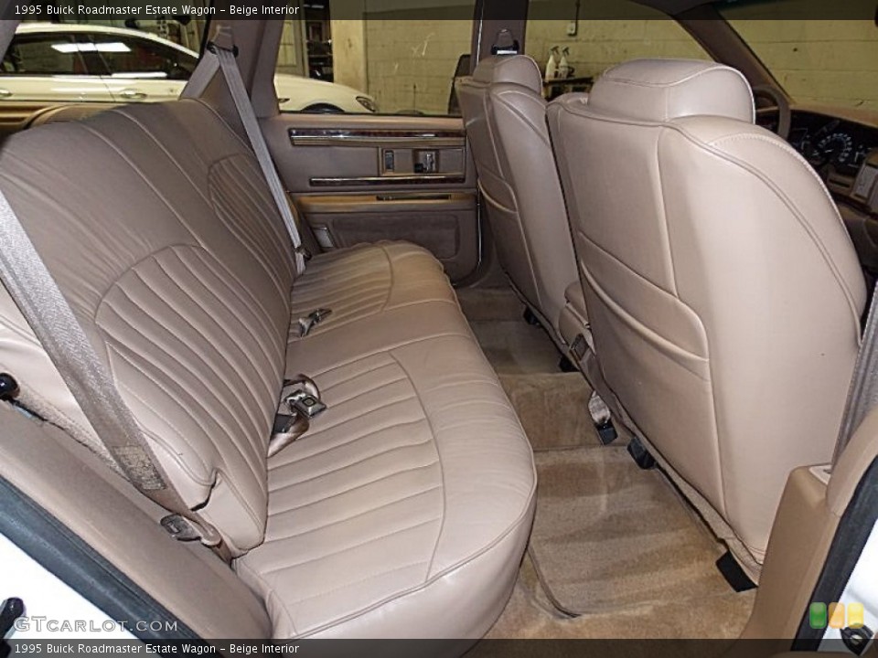 Beige Interior Rear Seat for the 1995 Buick Roadmaster Estate Wagon #88084065