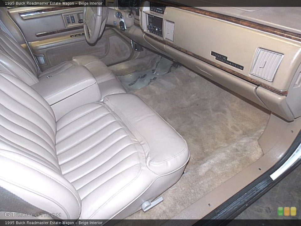Beige Interior Front Seat for the 1995 Buick Roadmaster Estate Wagon #88084119