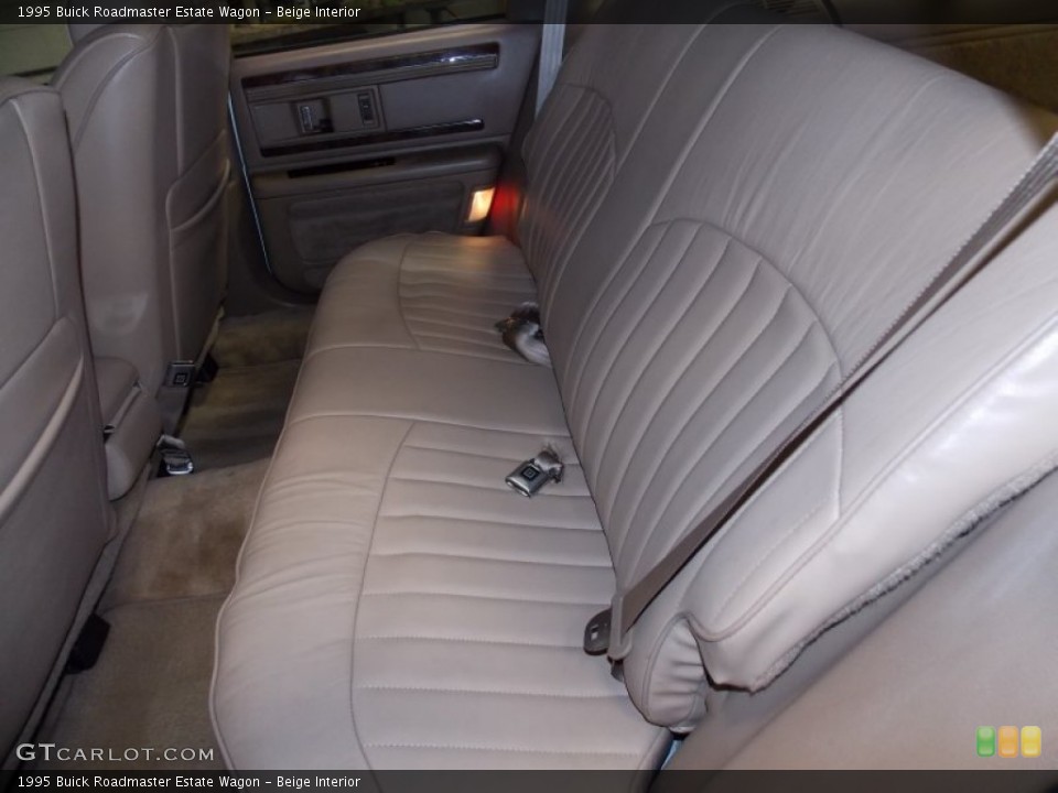 Beige Interior Rear Seat for the 1995 Buick Roadmaster Estate Wagon #88084284