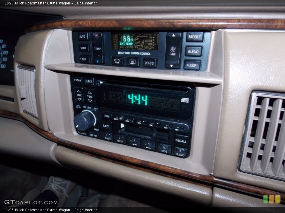 Beige Interior Controls for the 1995 Buick Roadmaster Estate Wagon #88084557