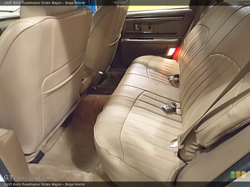 Beige Interior Rear Seat for the 1995 Buick Roadmaster Estate Wagon #88085043