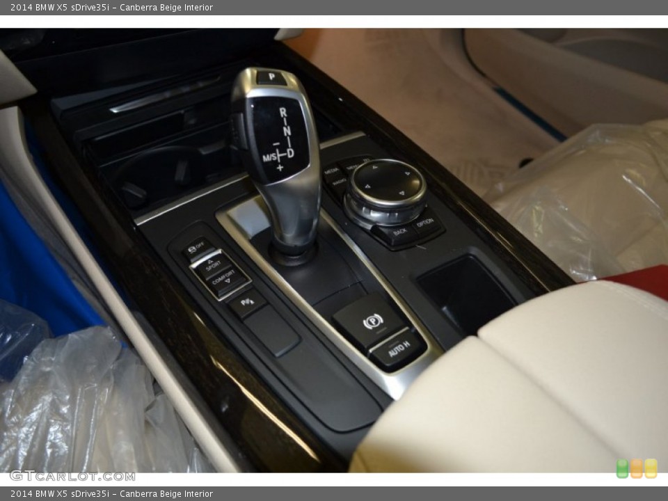 Canberra Beige Interior Transmission for the 2014 BMW X5 sDrive35i #88090134