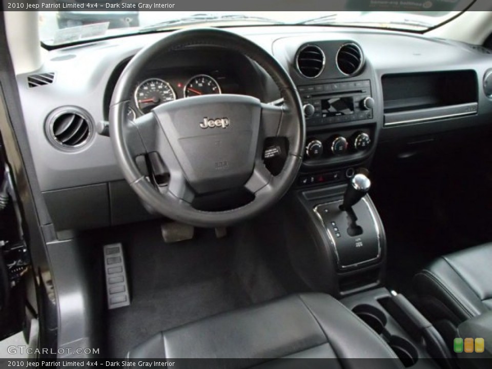 Dark Slate Gray 2010 Jeep Patriot Interiors