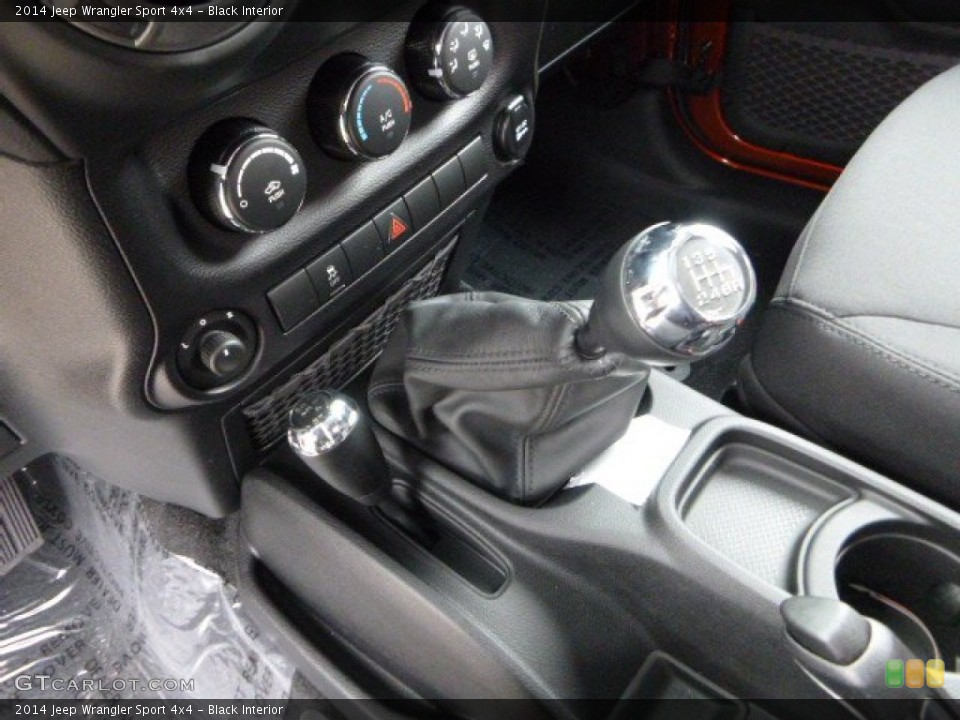 Black Interior Transmission for the 2014 Jeep Wrangler Sport 4x4 #88097685