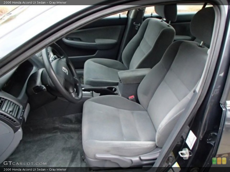 Gray Interior Photo for the 2006 Honda Accord LX Sedan #88097802
