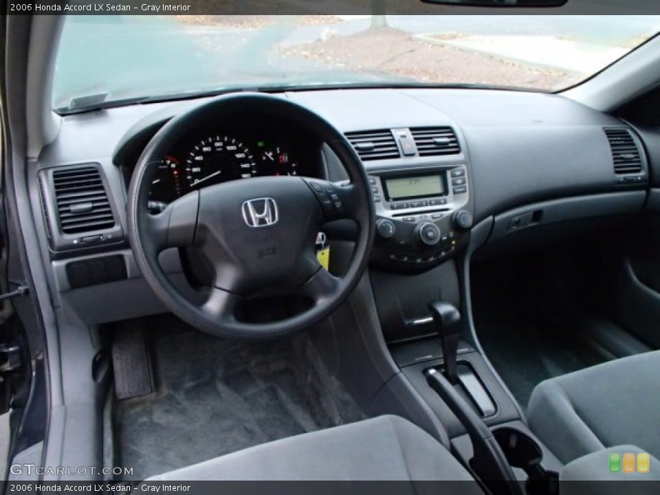 Gray Interior Prime Interior for the 2006 Honda Accord LX Sedan #88097877
