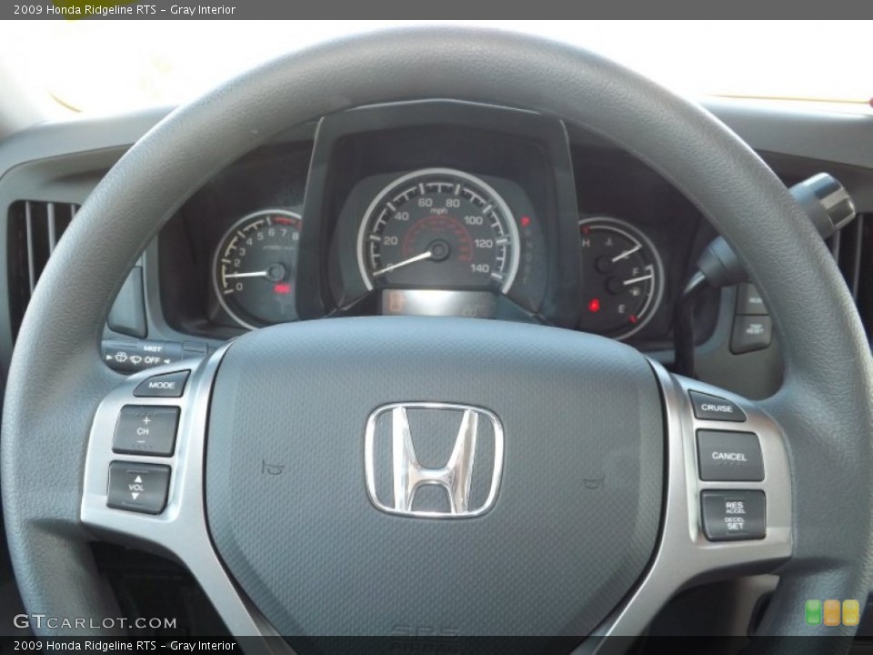 Gray Interior Gauges for the 2009 Honda Ridgeline RTS #88109423