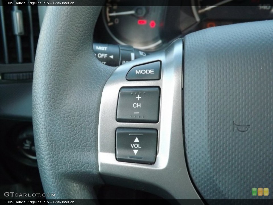 Gray Interior Controls for the 2009 Honda Ridgeline RTS #88109474