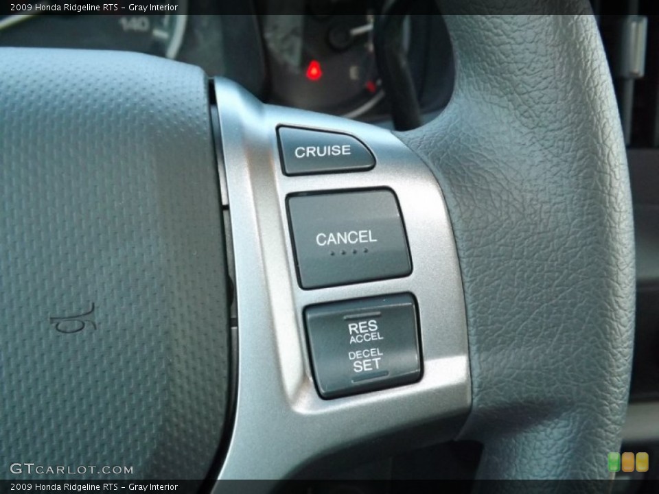 Gray Interior Controls for the 2009 Honda Ridgeline RTS #88109507