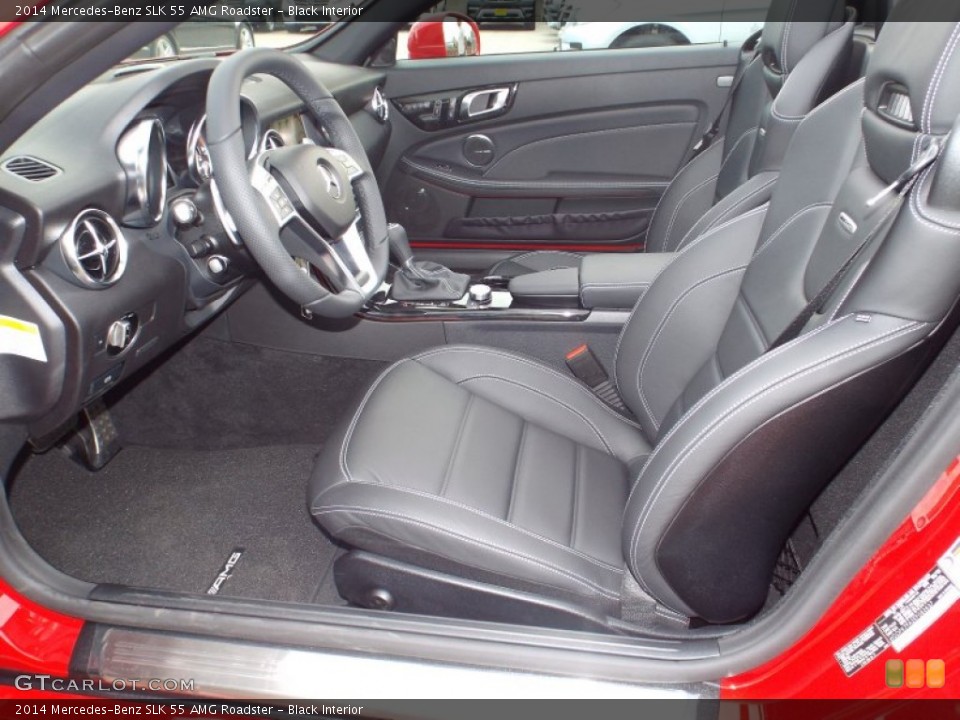 Black Interior Photo for the 2014 Mercedes-Benz SLK 55 AMG Roadster #88113098