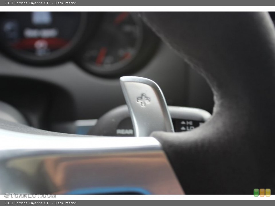 Black Interior Controls for the 2013 Porsche Cayenne GTS #88119112
