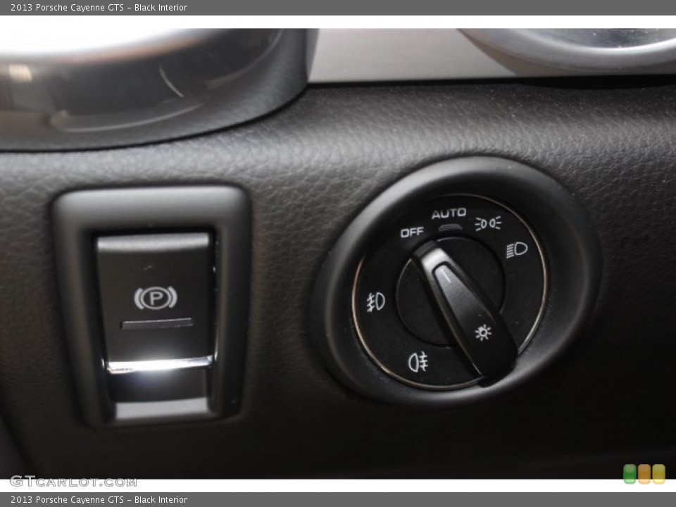 Black Interior Controls for the 2013 Porsche Cayenne GTS #88119134