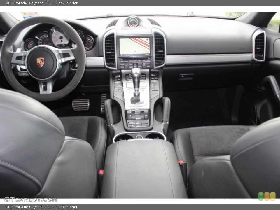Black Interior Dashboard for the 2013 Porsche Cayenne GTS #88119245