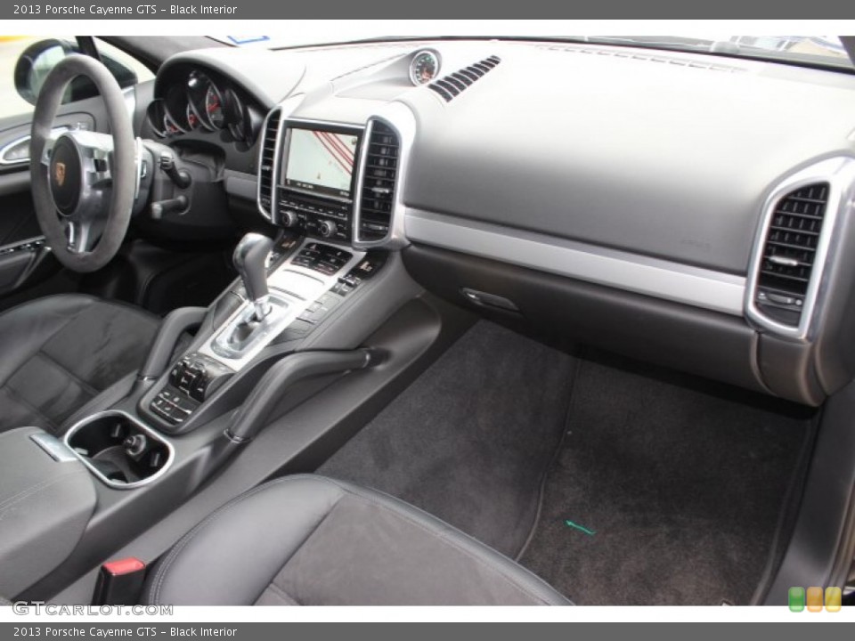 Black Interior Dashboard for the 2013 Porsche Cayenne GTS #88119416