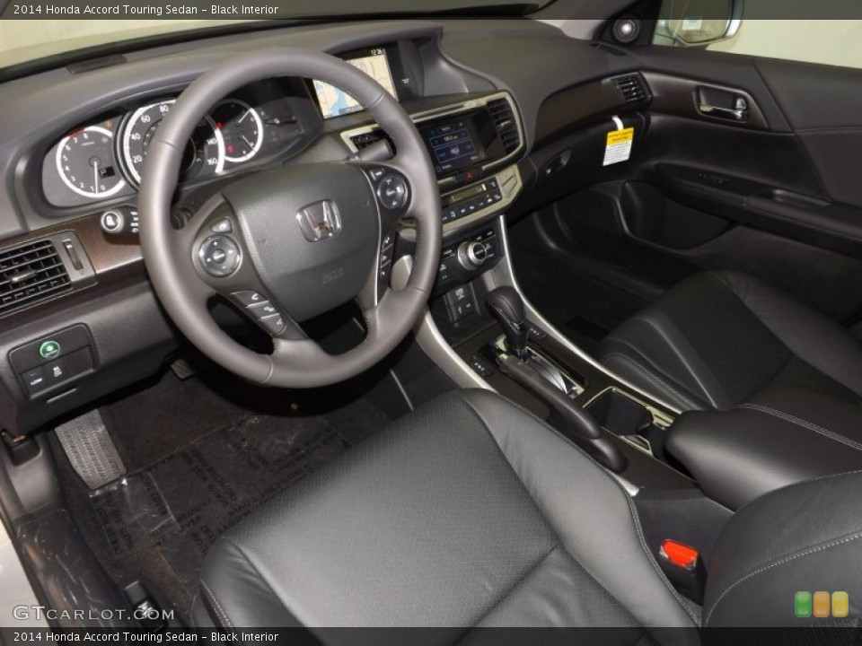 Black Interior Prime Interior for the 2014 Honda Accord Touring Sedan #88121933
