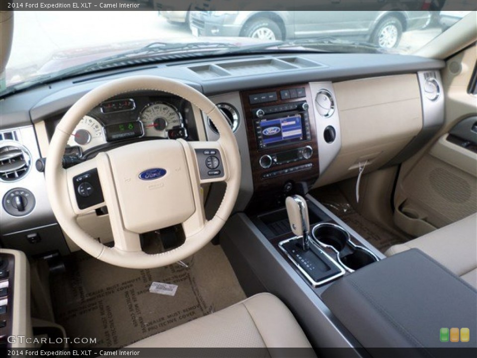 Camel Interior Photo for the 2014 Ford Expedition EL XLT #88122122