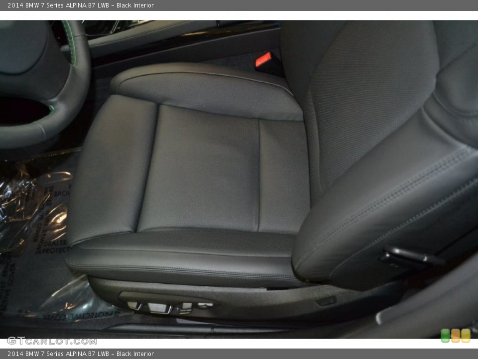 Black Interior Front Seat for the 2014 BMW 7 Series ALPINA B7 LWB #88123778