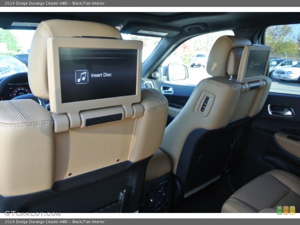 Black/Tan Interior Entertainment System for the 2014 Dodge Durango Citadel AWD #88127960