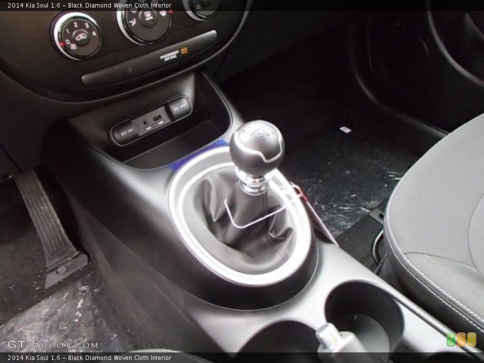 Black Diamond Woven Cloth Interior Transmission for the 2014 Kia Soul 1.6 #88128468