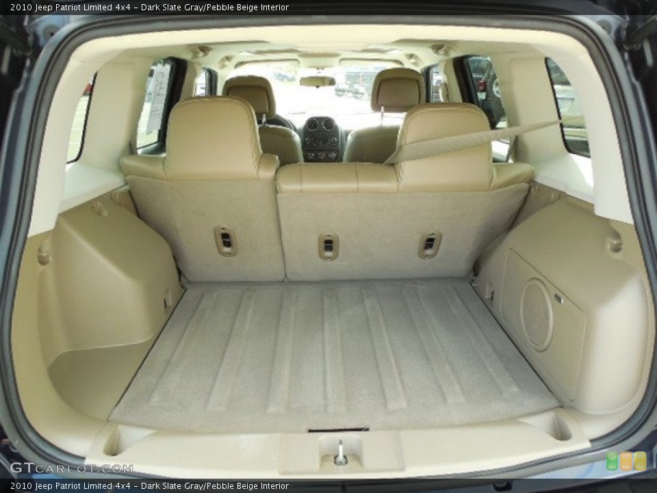 Dark Slate Gray/Pebble Beige Interior Trunk for the 2010 Jeep Patriot Limited 4x4 #88129885