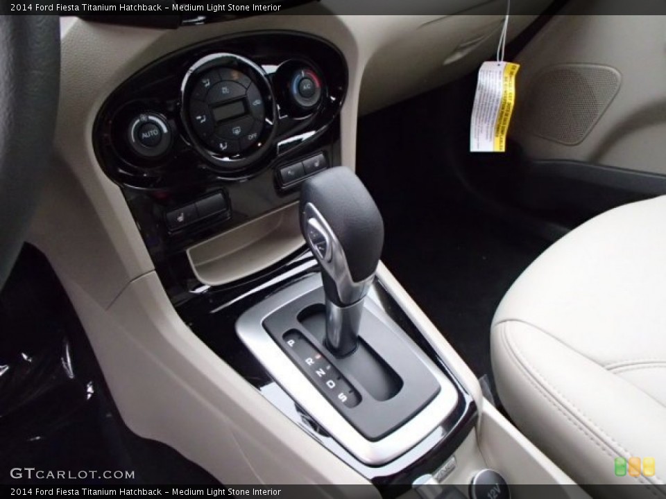 Medium Light Stone Interior Transmission for the 2014 Ford Fiesta Titanium Hatchback #88133251