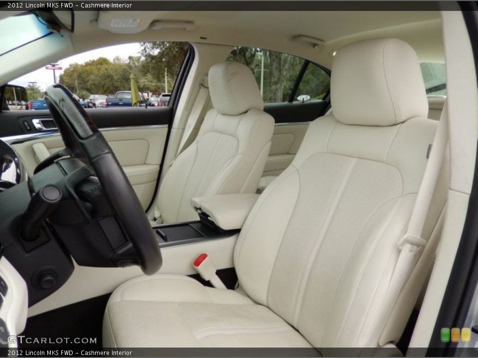 Cashmere Interior Front Seat for the 2012 Lincoln MKS FWD #88136207