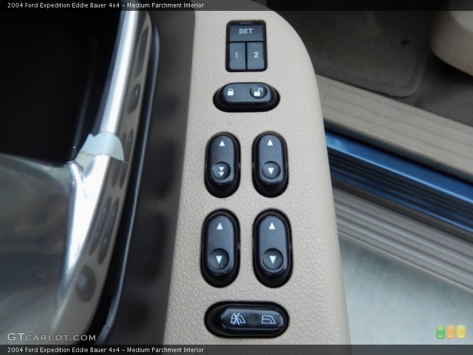 Medium Parchment Interior Controls for the 2004 Ford Expedition Eddie Bauer 4x4 #88140650