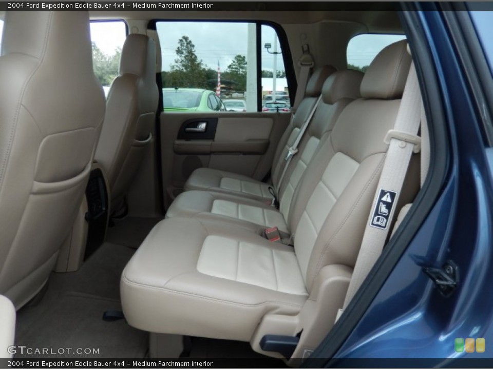 Medium Parchment Interior Rear Seat for the 2004 Ford Expedition Eddie Bauer 4x4 #88140674