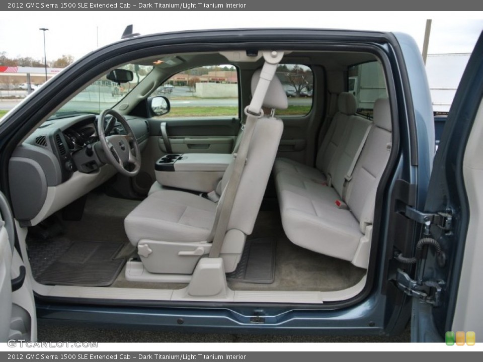 Dark Titanium/Light Titanium Interior Photo for the 2012 GMC Sierra 1500 SLE Extended Cab #88141382