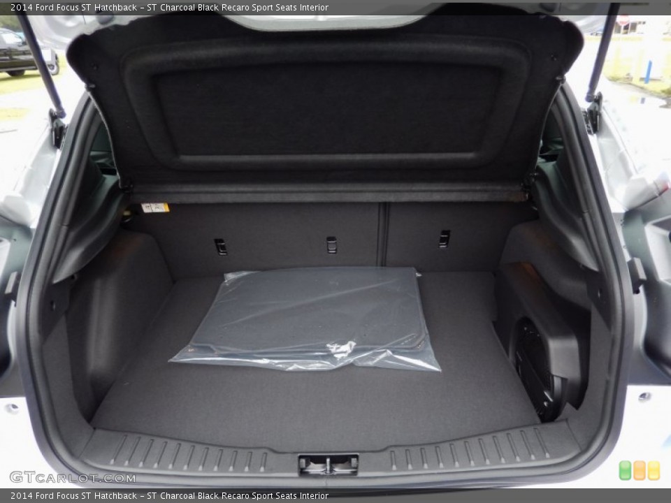 ST Charcoal Black Recaro Sport Seats Interior Trunk for the 2014 Ford Focus ST Hatchback #88142357