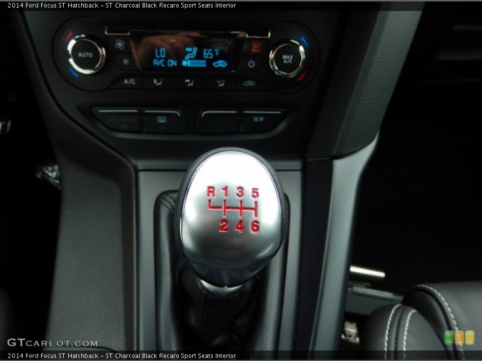 ST Charcoal Black Recaro Sport Seats Interior Transmission for the 2014 Ford Focus ST Hatchback #88142531