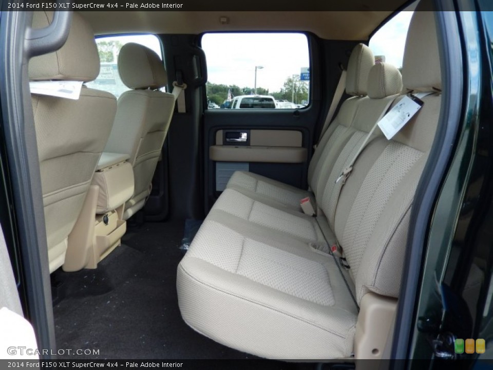 Pale Adobe Interior Rear Seat for the 2014 Ford F150 XLT SuperCrew 4x4 #88143065