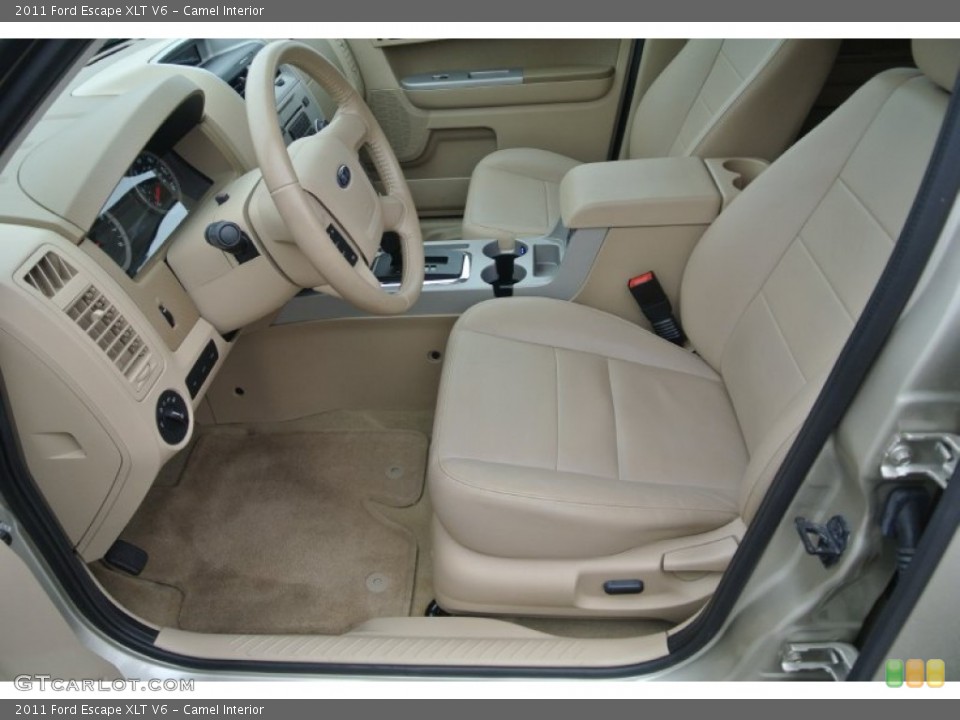 Camel Interior Photo for the 2011 Ford Escape XLT V6 #88143084