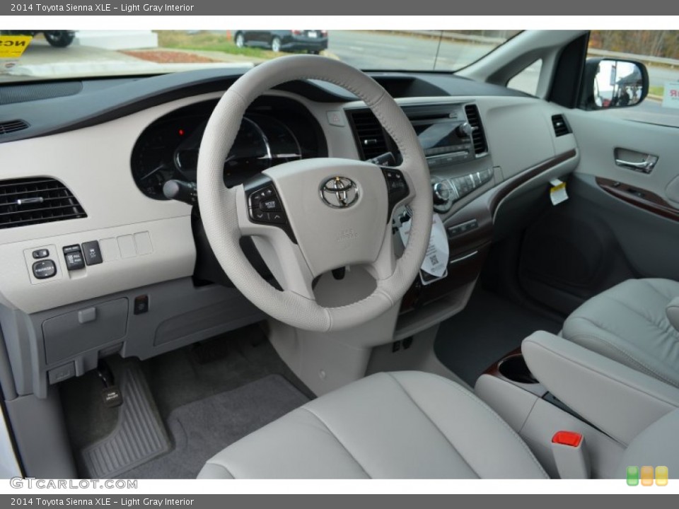 Light Gray Interior Prime Interior for the 2014 Toyota Sienna XLE #88144832